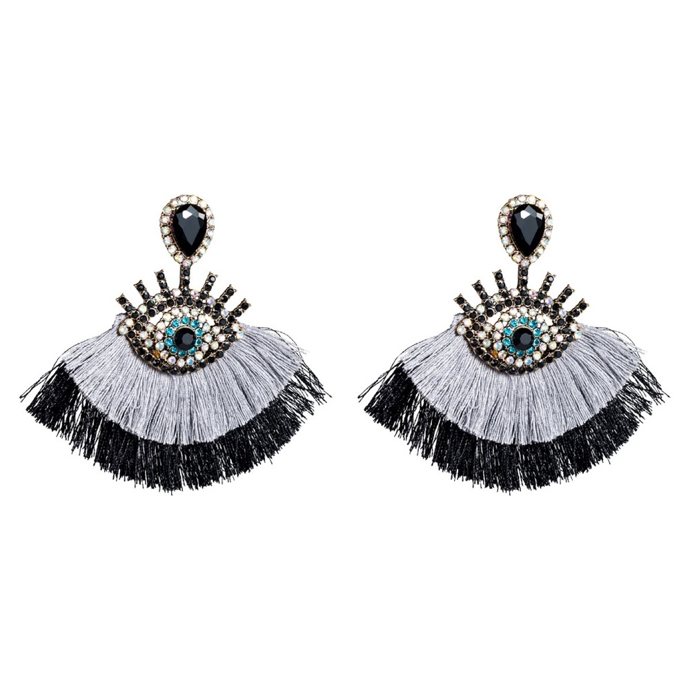 💋Black Eye Earrings